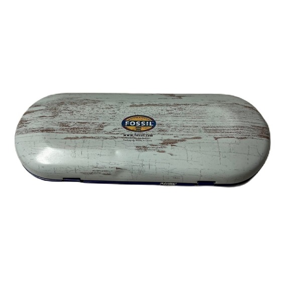 Fossil Metal Glasses Case EUC - Picture 3 of 3